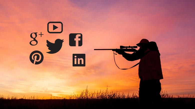 hunting shooting firearms social media company